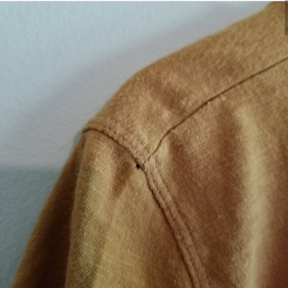 🌵4/$25 Anthropologie Pure + Good Mustard Tee - Picture 5 of 5